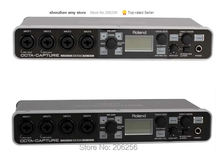 Горячая Акция оригинальный Roland Octa Capture UA 1010 UA1010 USB звуковая карта