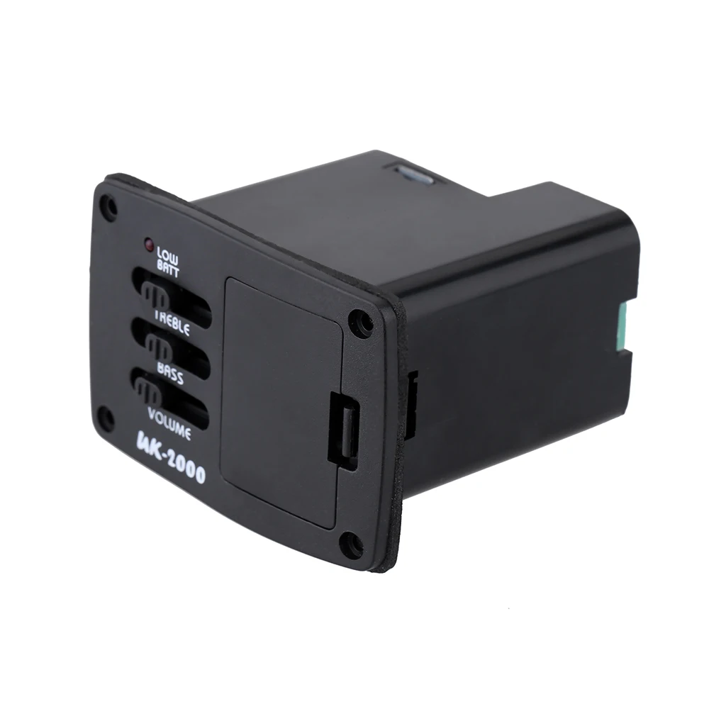 Горячая Распродажа акустическая бас гитары ВЧ тон и объем Управление эквалайзер