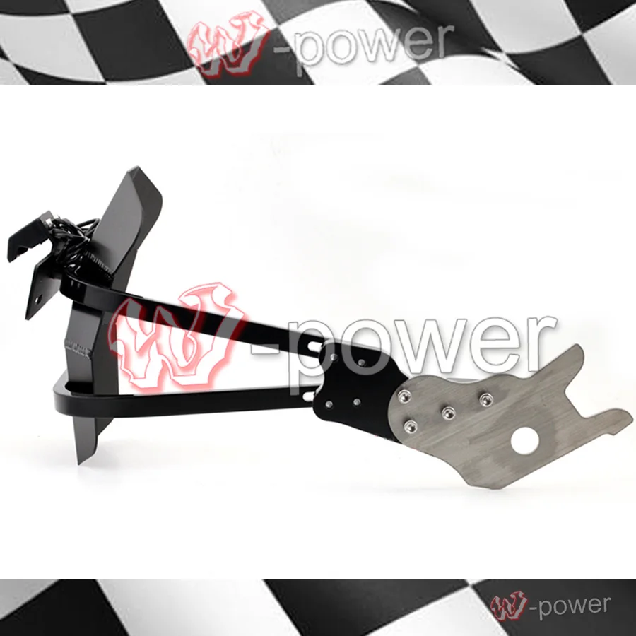 Для KAWASAKI Z800 2013 2014 2015 2016 крыло заднего крыла Кронштейн номерного знака держатель