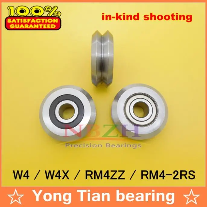 Высокое качество ABEC 5/W4X 15*59 94*19 05 мм v wheeles W Groove Герметичный шарикоподшипник W4 W4ZZ