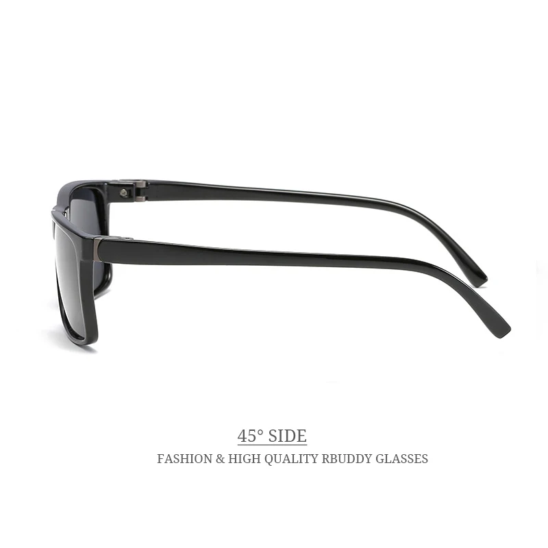 Мужские квадратные солнцезащитные очки RBUDDY брендовые дизайнерские с