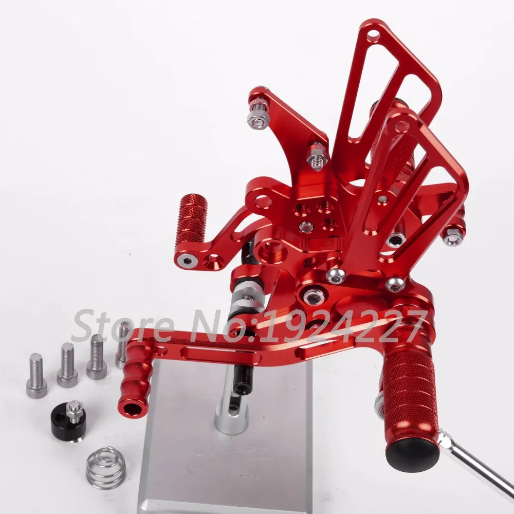 8 видов цветов CNC Rearsets для Benelli BJ600GS 2010-2013 BN600 2013 задний комплект мотоциклетные
