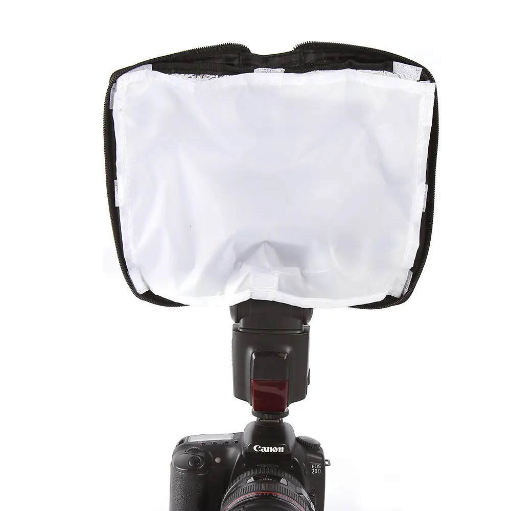 

Universal Portable Flash Light Diffuser Reflector Softbox for Canon Nikon Sony Camera Studio Speedlight