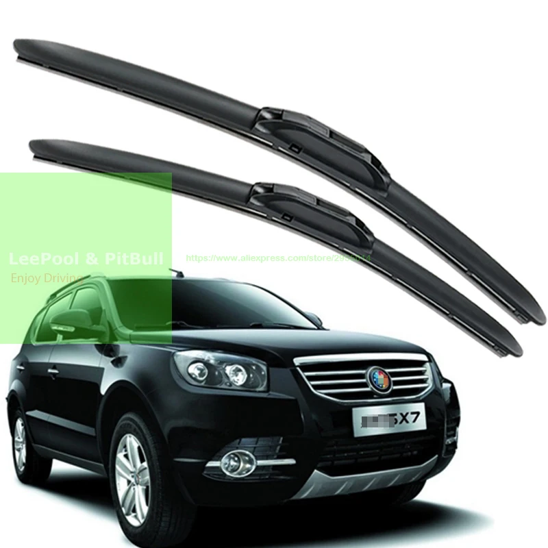 1 Пара Авто скребок стеклоочистителя для Geely Englon Мягкие резиновые