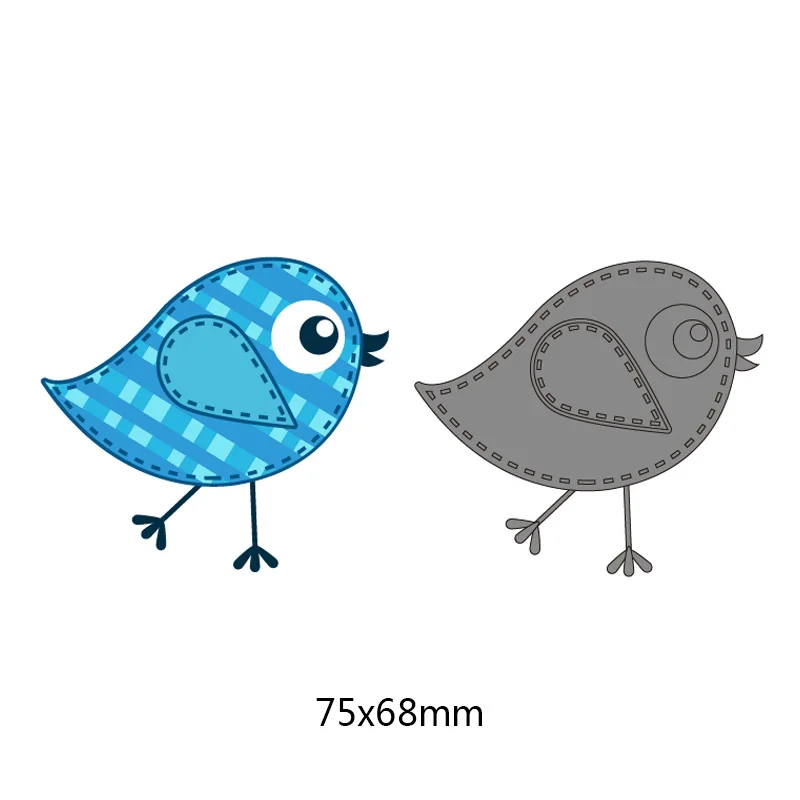 Cutting Dies cartoon bird cloud flower Metal Steel Die Cuts stencils For DIY Scrapbooking Photo Album decor crafts Embossing | Дом и сад