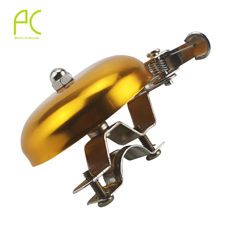 Велосипедный звонок PCycling классический громкий в стиле ретро из алюминиевого