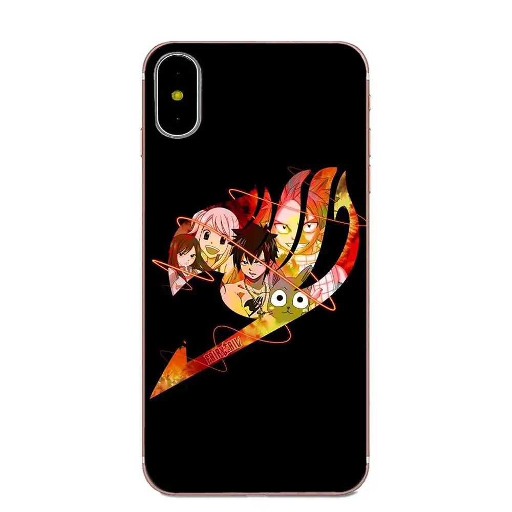 Аниме Fairy Tail мягкое Новое поступление для Huawei Nova 2 V20 Y3II Y5 Y5II Y6 Y6II Y7 Y9 G8 G9 GR3 GR5 GX8 Prime 2018