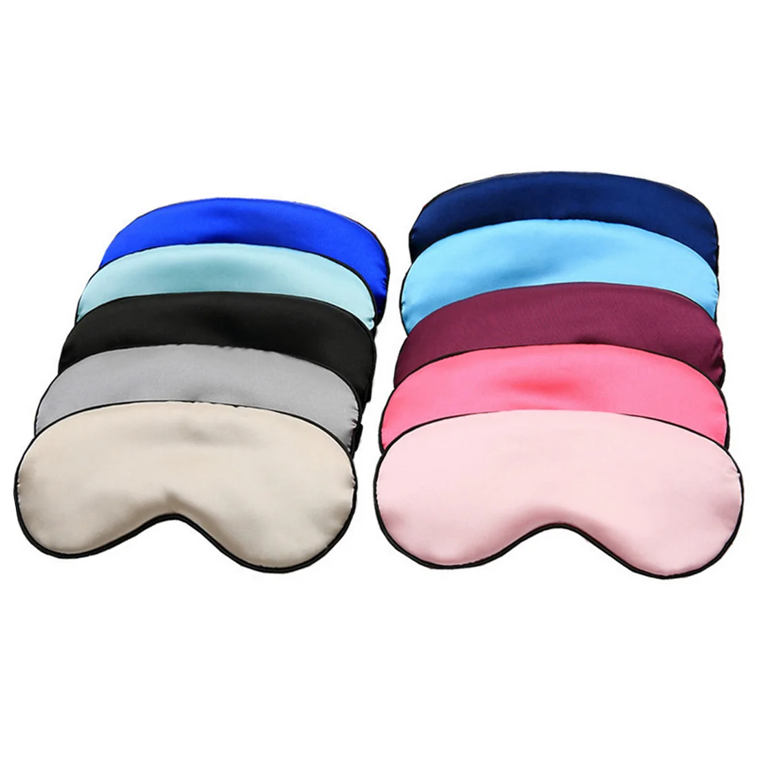 Чистого шелка/Двусторонняя затенение сна Красота глаз мягкий теневая чехол/Sleep