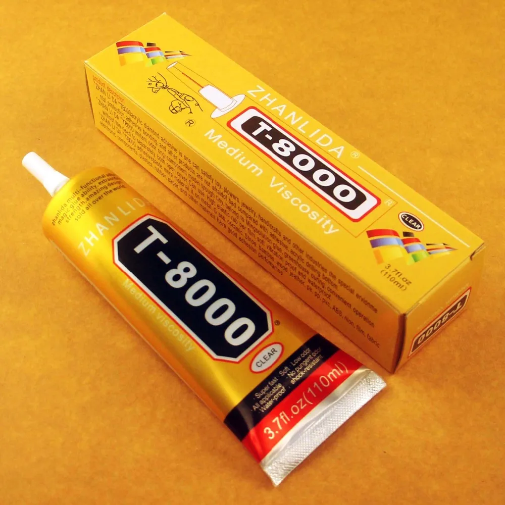 Wholesaler T-8000 Glue 110ml Multi Purpose Adhesive Epoxy Resin Diy Crafts Glass Touch Screen Cell Phone Super glue T8000 | Канцтовары
