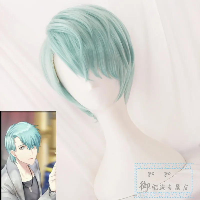 as photo Мистик мессенджер Косплей Харадзюку кудрявые волосы парик 707 Yoosung дзен V японские волосы костюм Luciel Choi Zen Jumin Хан унисекс парик - Цвет: as photo