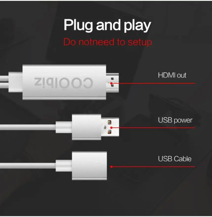 2017 XinSiLu Lightning-HDMI адаптер 1080P Lightning Кабельный для iPhone iPad JU15 Прямая поставка |