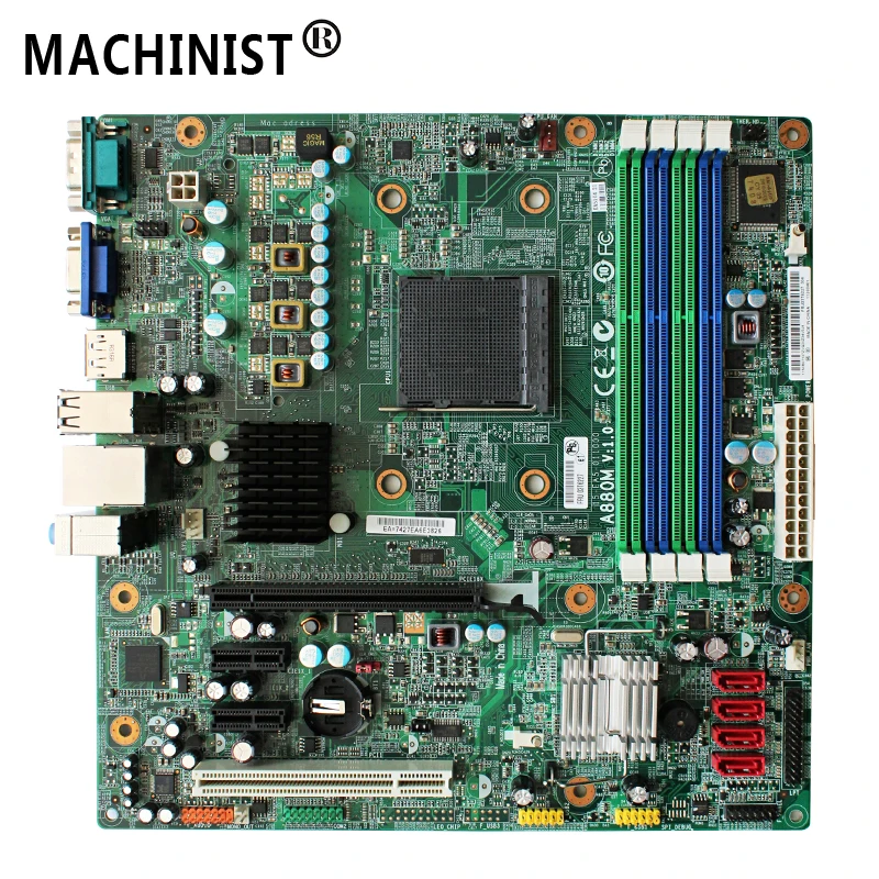 Оригинальная системная плата для Lenovo Thinkcentre M77 A880M материнская настольного