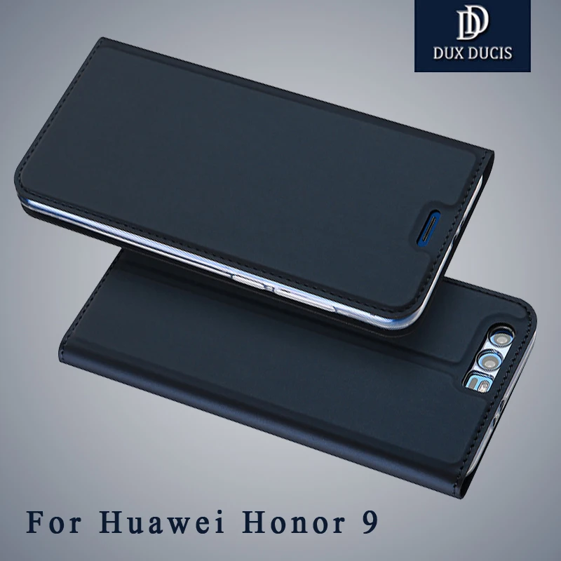 Чехол для honor 9 Dux Ducis Флип кожаный чехол huawei honoor9 кошелек телефона Lite чехлы|case
