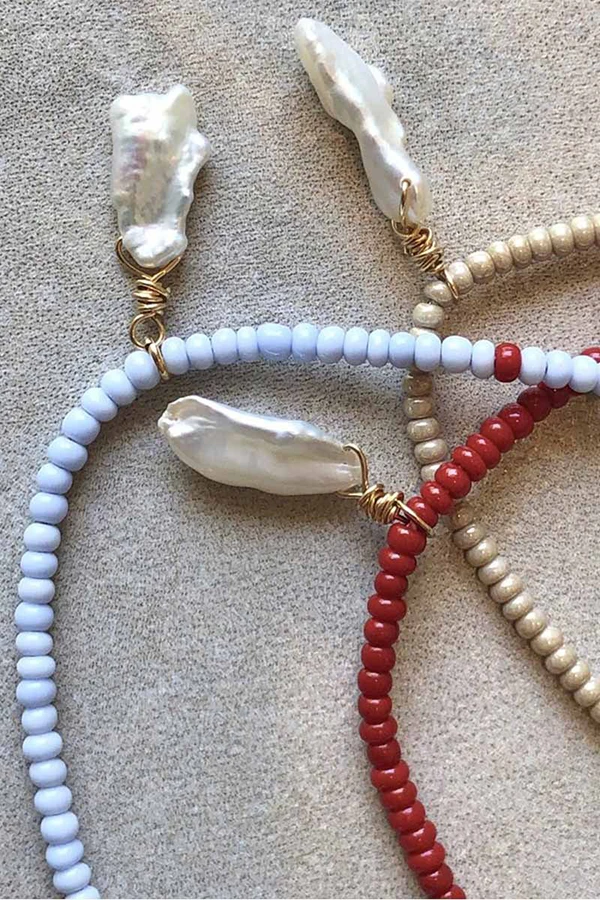 Boho пресноводного жемчуга колье перидинкле кулон ожерелье женщины erkek klye bijoux femme ожерелье из бусин collares de moda