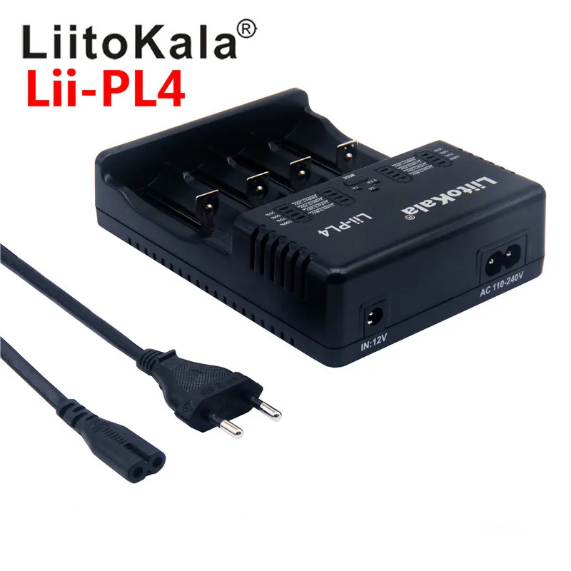 Аккумуляторная батарея 2018 lii PL4 LiitoKala 1 2 V 3 7 85 Um / AAA 18650 18350 26650 10440 14500 16340|Зарядные