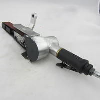 double handle pneumatic belt machine 30mmair sanding machineair grinding machine polishing machinepneumatic tools