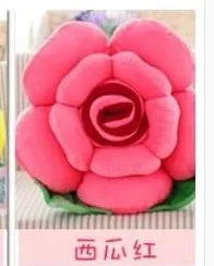 Watermellon Red Мягкая игрушка креативный плюшевый розовый цветок Фаршированные Плюшевые Растения подушка для сна подушка для свадьбы девочки подарок на день рождения pp Хлопок Детская - Цвет: Watermellon Red