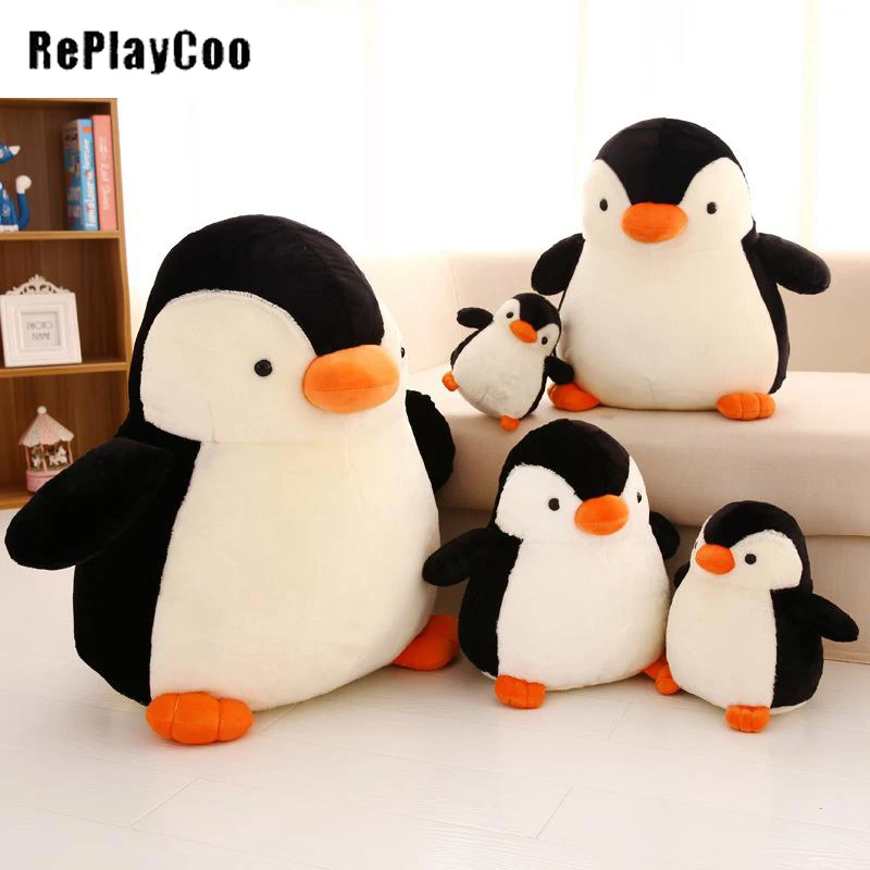Kawaii Пингвин плюшевые игрушки мягкие кукольные подушки чучело маленький кулон по