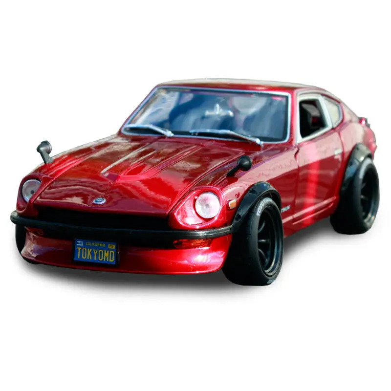 Maisto дизайн 1:18 1971 Datsun 240Z Токийский мод красная литая модель спортивный гоночный