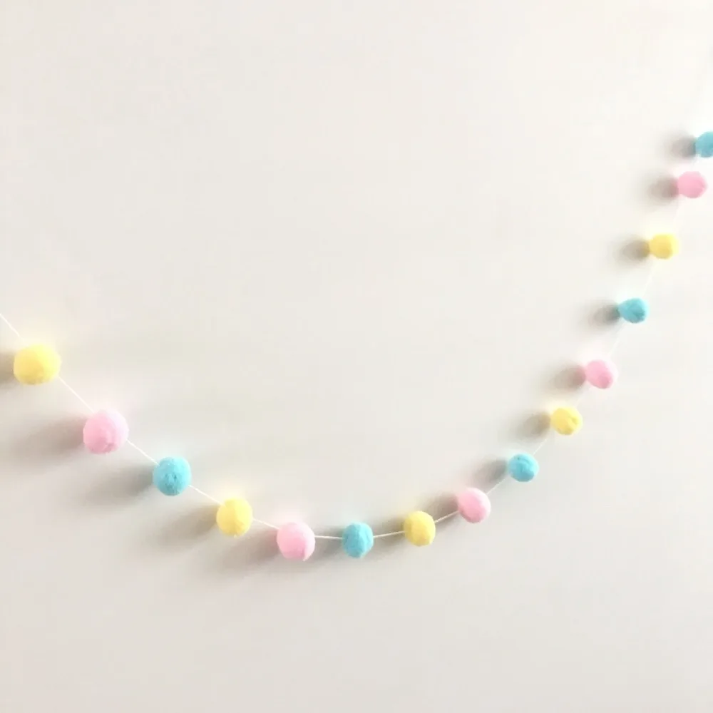 30 шт набор пушистые Шары Баннер для детской спальни настенные декорации комнаты