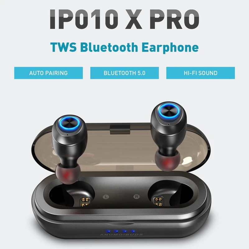 Ip010 X Pro Наушники Bluetooth 5 0 стерео Hifi гарнитура портативные наушники с контролем