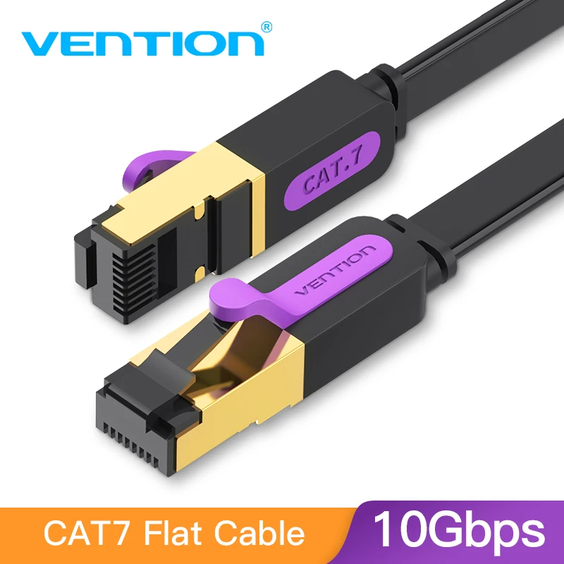 Ethernet кабель Vention RJ 45 Cat7 сетевой STP 1 м 2 3 5 8 10 15 м|cable rj45|cable 1mcable for pc |