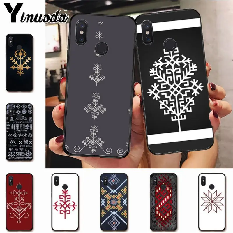 Латышский этнический чехол Sun Tree для телефона xiaomi mi 8 9 9t 10pro A1 A2 redmi 7 8a 9a note5 note7 note8pro
