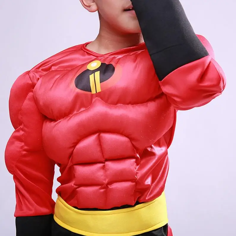 Новинка 2019 Детская футболка на Хэллоуин для мальчиков классический Суперсемейка