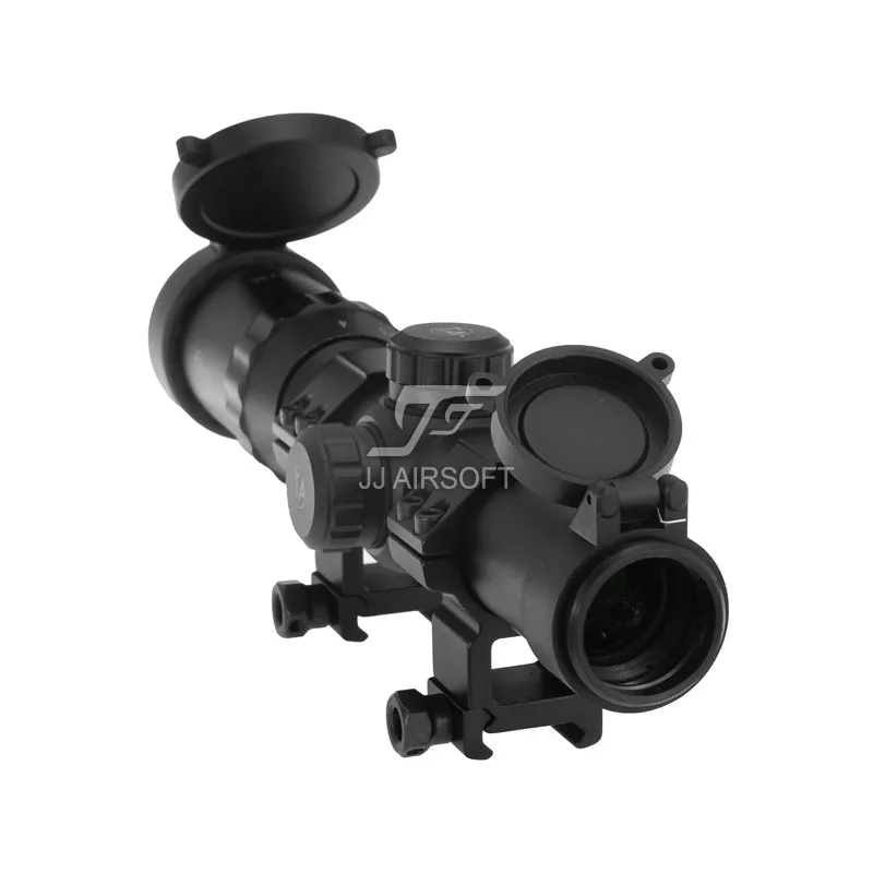 Мишень оптика 1-4x24 E красный/зеленый/синий сетка длинный глаз рельеф охотничий прицел с подсветкой с killflash/Kill Flash(черный
