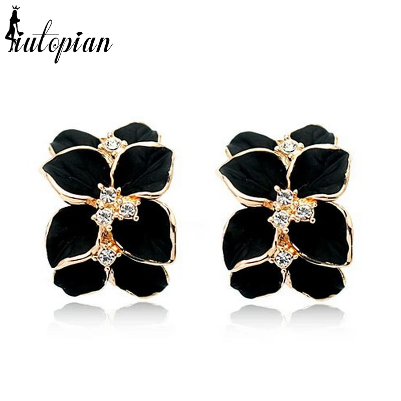 Iutopian серьги с подвеской в виде кристалла из натуральной австры/серьги