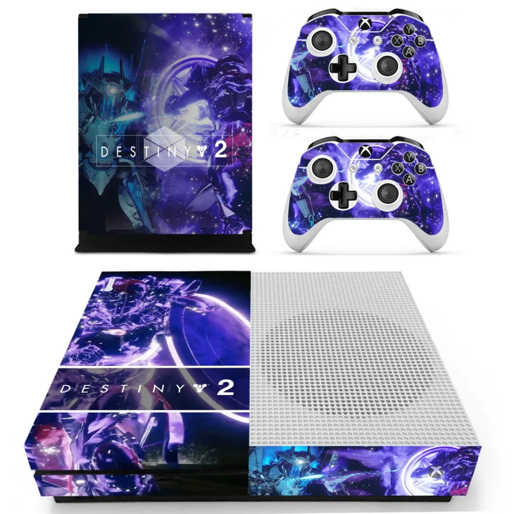 Игра Destiny 2 наклейка на кожу для Xbox One S консоль и контроллеры тонкая кожа Наклейка s
