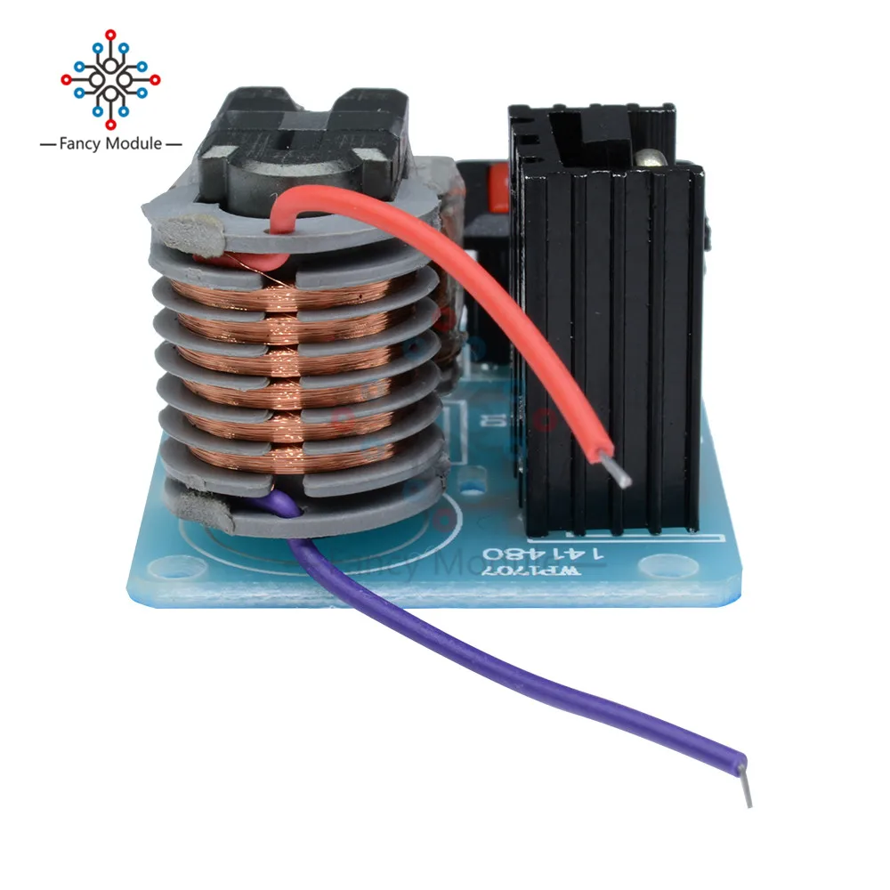 15KV High Frequency DC Voltage Arc Ignition Generator Inverter Boost Step-Up 18650 U Core Transformer Suite 3.7V DIY Kit | Инструменты