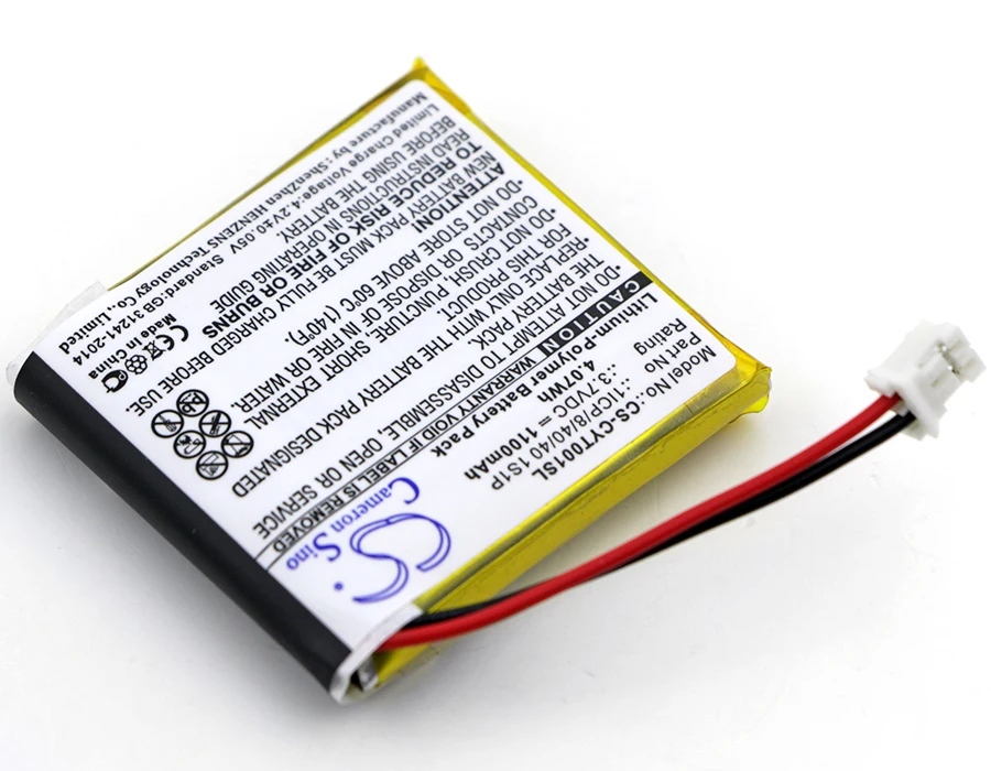 Cameron Sino 1100 мАч батарея 1ICP/8/40/40 1S1P для Coyote Plus S|Цифровые аккумуляторы| |