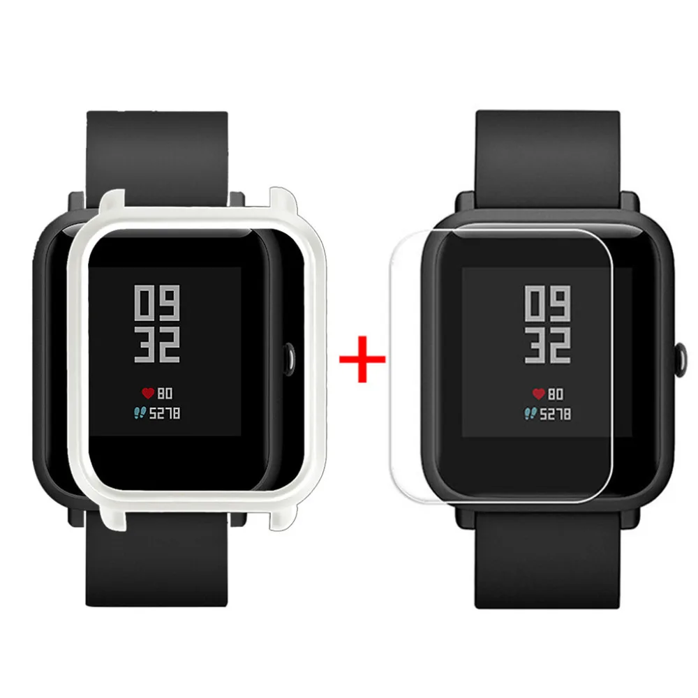 Силиконовый защитный чехол для смарт часов Huami Amazfit Bip|Защита экрана| |