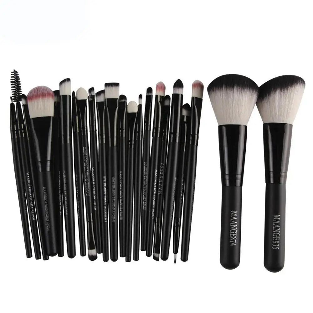 22pcs 22 шт. кисти для макияжа Косметические кисти инструменты для макияжа многофункциональный набор румян набор Профессиональная контурная кисть для бровей инструмент#40 - Handle Color: 22pcs