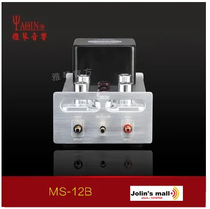YAQIN MS 12B 12AX7 LP Player MM Встроенный вакуумный трубчатый предусилитель RIAA 12AX7|tube