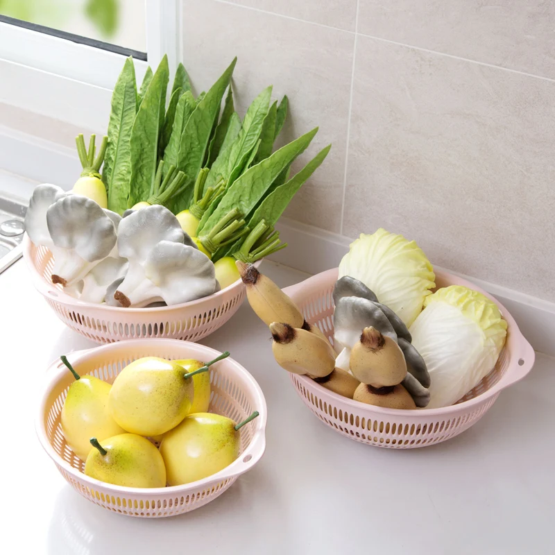 3 шт./лот многофункциональная новая круглая пластиковая кухонная сливная корзина