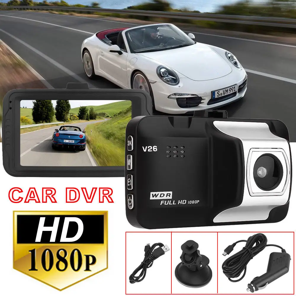 AZGIANT новая мини Автомобильная dvr камера Dashcam Full HD 1080P видео регистратор рекордер ночного видения видеорегистратор