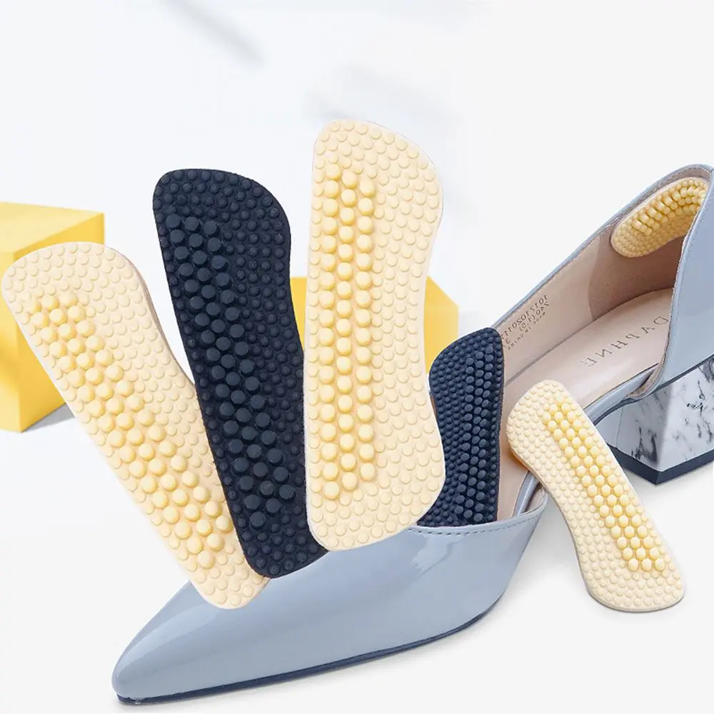 1 пара стельки для обуви Нескользящие удобные невидимые вставки пара|Вкладыши и