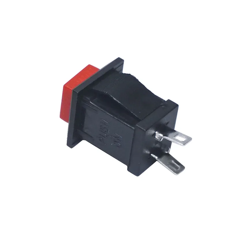 10 шт./лот DS-431 2 Pin Red 250V 2A переключатель лодки Reset Snap-in SPST ON OFF Rocker | Обустройство дома