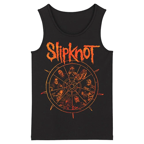 Todhoof Slipknot тяжелый металл альтернатива Металл Deathcore Rap Металл Nu металлический мужской топ топы на бретелях Азиатский размер - Цвет: 1
