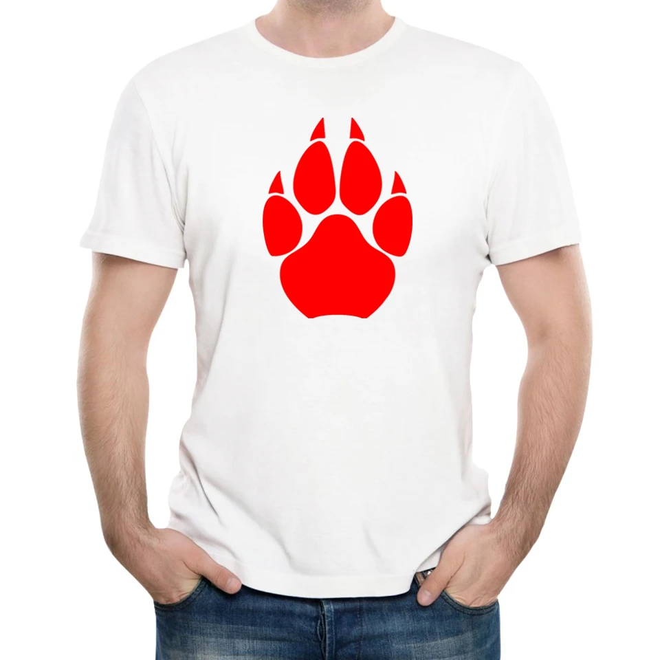 Мужчины Bear Paw Футболка со следами DOMI 2019 лето новый хлопок o образным вырезом с