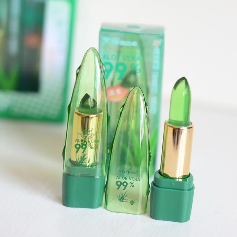 Горячее сексуальное изменение температуры Цвет Желе губная помада длительное