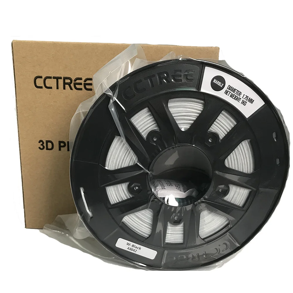 CCTREE 3D Printer Marble PLA Filament 1.75MM For Creality CR10S Ender 3 Tevo Anet | Компьютеры и офис