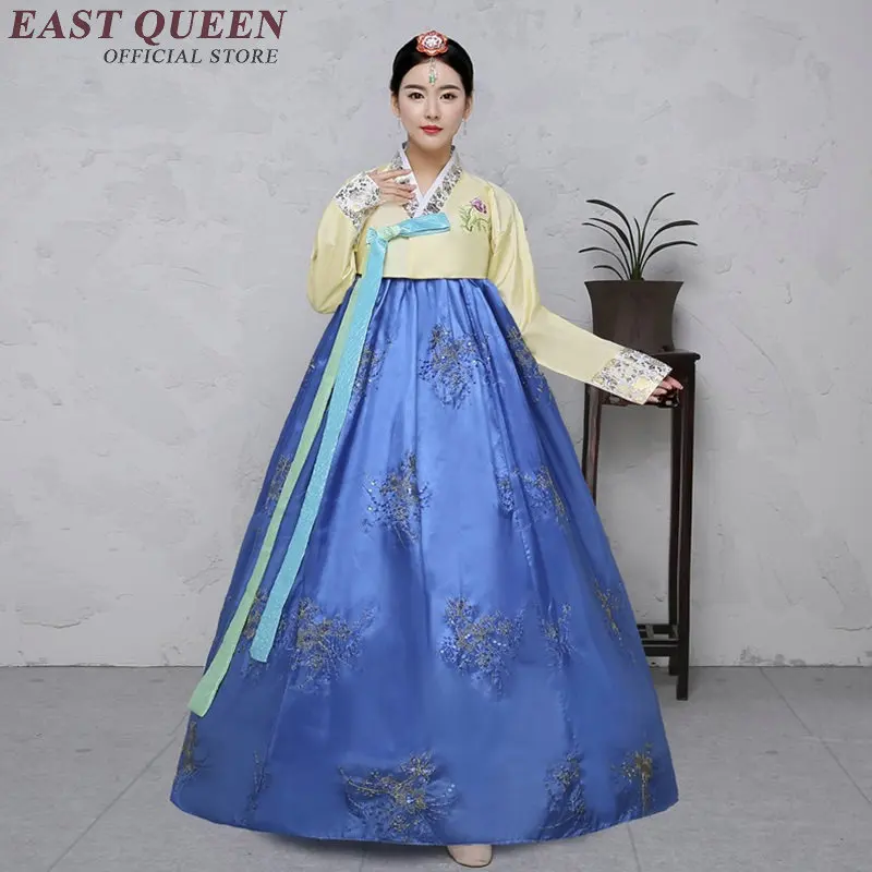 

Корейское платье hanbok, одежда женская, корейская модная одежда hanbok, традиционный национальный костюм kk1010h