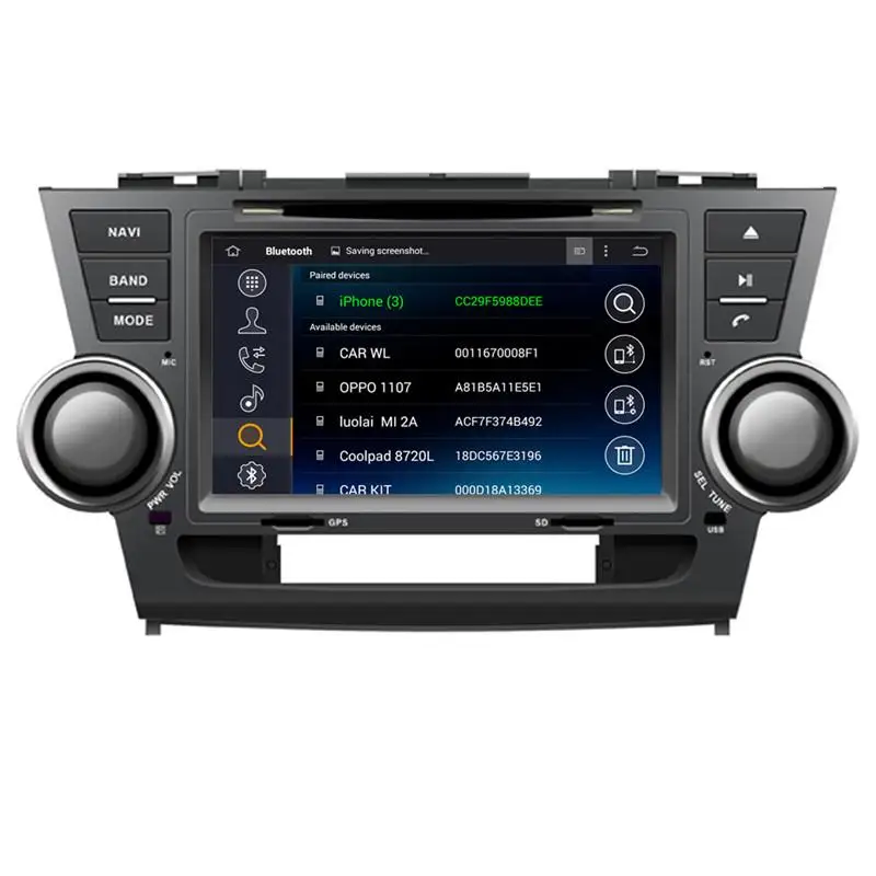 Автомобильный DVD-плеер на основе Android 8 &quot BT GPS Wi-Fi аудио радио стерео