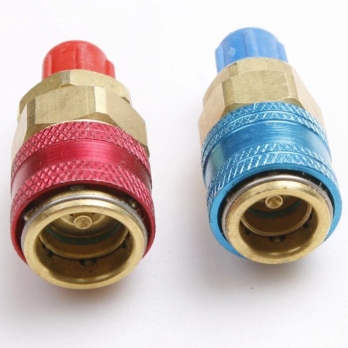 Автомобильный Кондиционер R134A/R12/R22 охлаждающие шланги для зарядки быстрая муфта