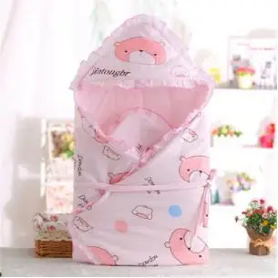 spring autumn 5 Конверт для новорожденных пеленать 90*90 см младенец Пеленание Одеяло Обёрточная бумага зима хлопок печатных ребенка спальный мешок постельные принадлежности - Цвет: spring autumn 5