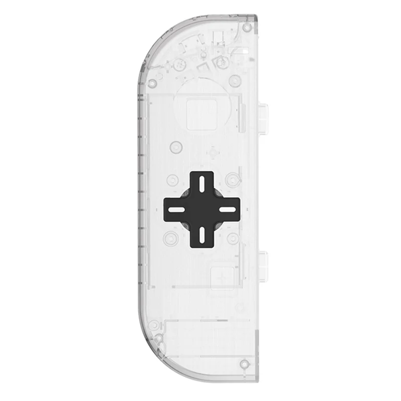 Фиолетовый, зеленый, красный корпус, сменная Крышка для kingd Switch Joy-Con Shell для NS Joy Cons, пластиковый чехол, аксессуары - Цвет: D Pad clear left