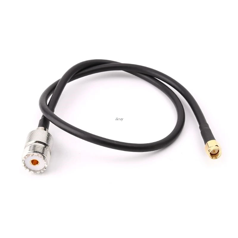 Кабель СВЧ SO239 гнездовой к SMA Гнездовой прямой RG58 РЧ коаксиальный кабель в